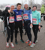 Siegerinnen Silvesterlauf 2012 (Foto: Martin Schmitz)